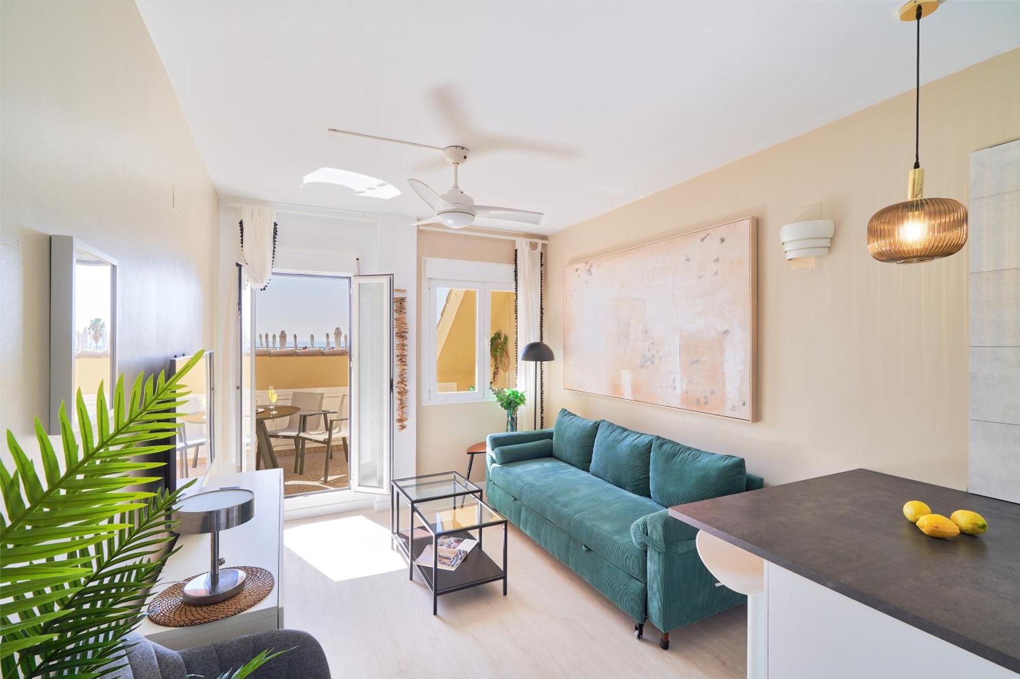 Perfect Beach Location With Roof Terrace 丰希罗拉 外观 照片