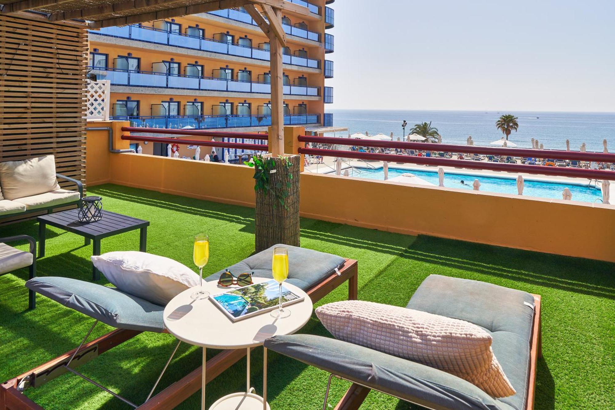 Perfect Beach Location With Roof Terrace 丰希罗拉 外观 照片