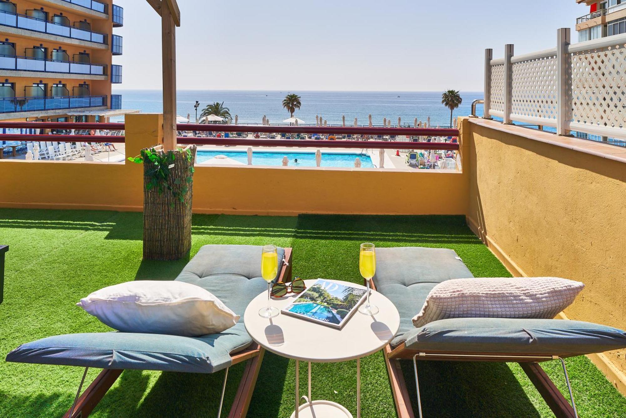 Perfect Beach Location With Roof Terrace 丰希罗拉 外观 照片